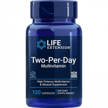 Life Extension Two-Per-Day 120 