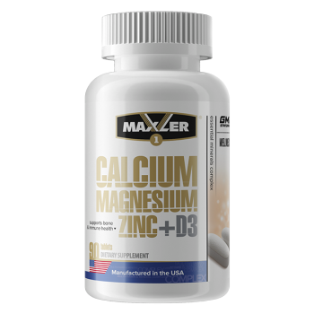 Maxler Calcium Magnesium Zinc + D3 90 