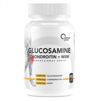 Optimum System Glucosamine Chondroitin + MSM 90 