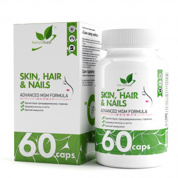 NaturalSupp Skin Hair Nails Formula 60 
