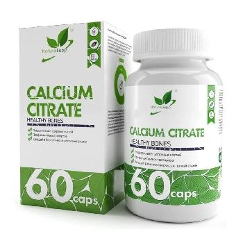 NaturalSupp Calcium Citrate 60 