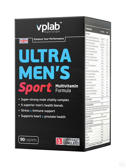 VP Laboratory Ultra Men's Multivitamin Formula 90 капсул