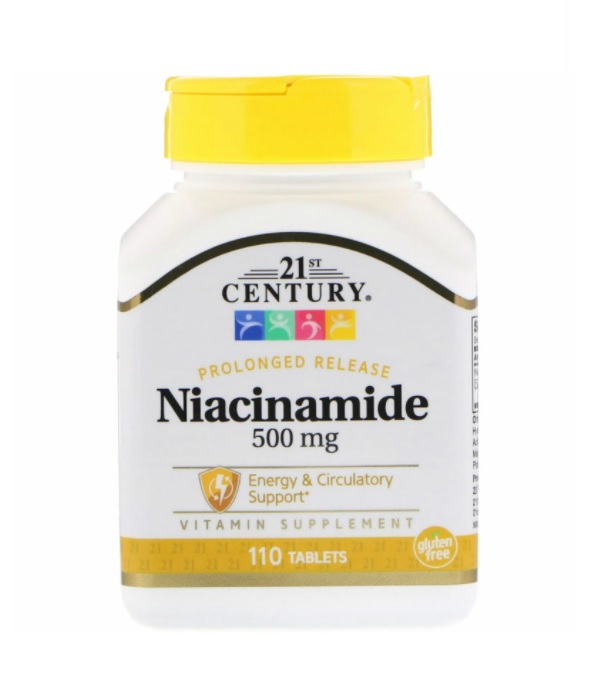 21st Century Niacinamide (витами PP иди B3) 500 мг 110 таблеток