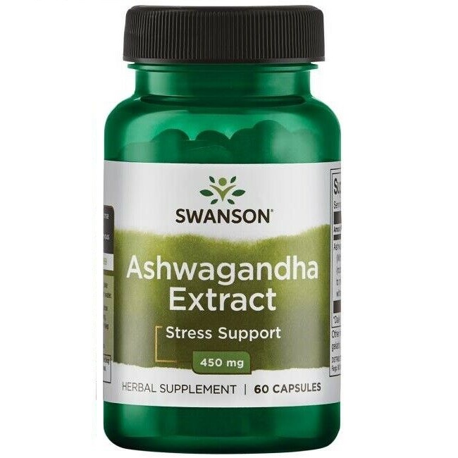 Swanson Ashwagandha Extract 450 мг 60 капсул