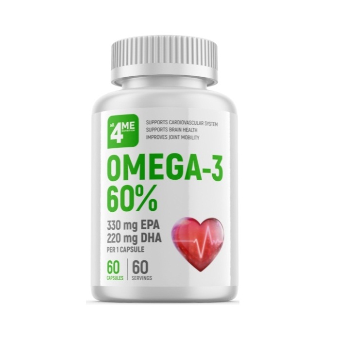 All 4ME Nutrition Omega-3 60% 60 капсул