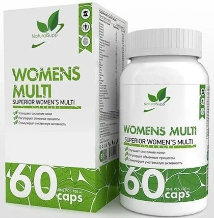 NaturalSupp Womens Multi 60 капсул