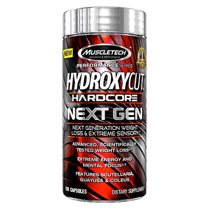 MuscleTech Hydroxycut Hardcore Next Gen 100 капсул