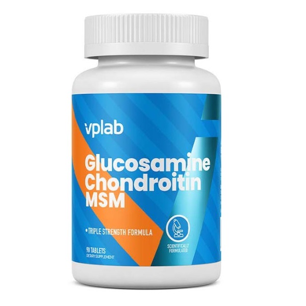 VP Laboratory Glucosamine&Chondroitin&MSM 90 таблеток