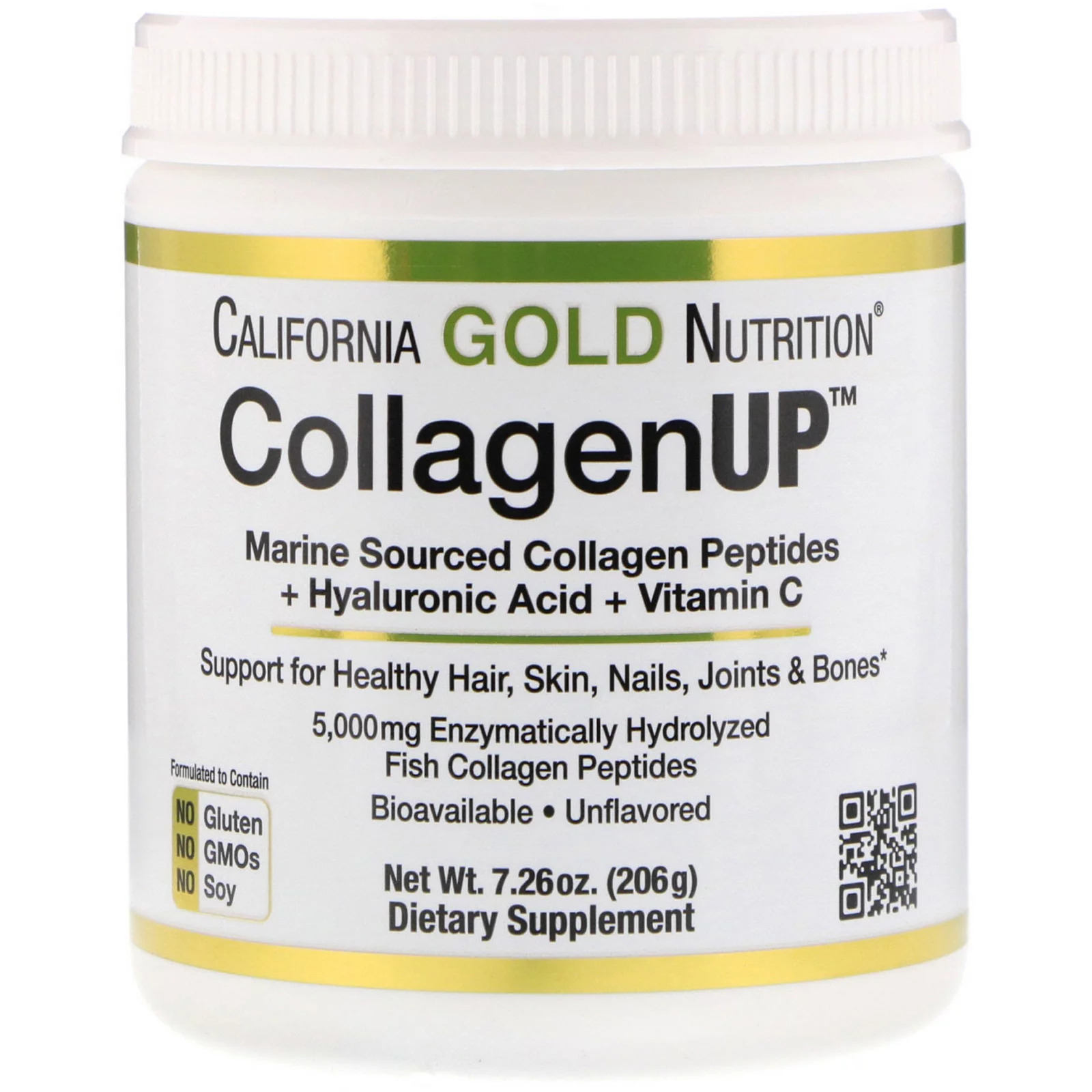 California Gold Nutrition CollagenUP 206 грамм