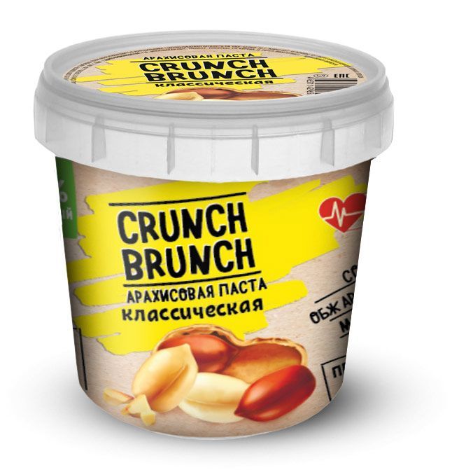 Crunch-Brunch арахисовая паста 300 грамм