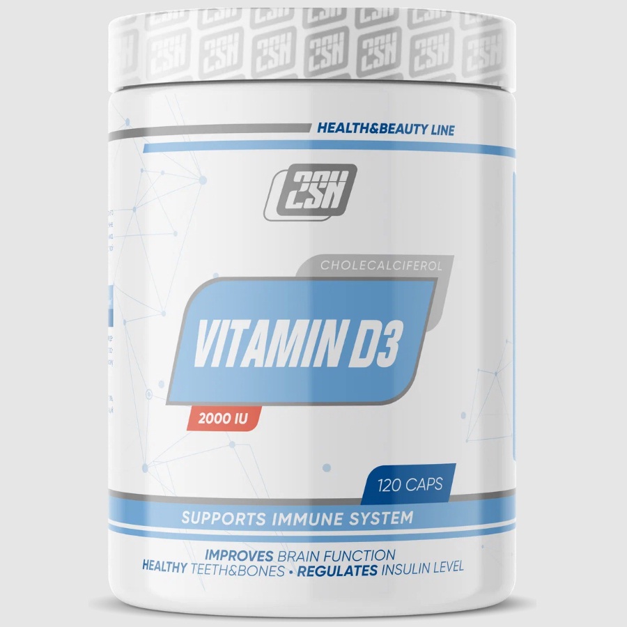 2SN Vitamin D3 50 мкг (2000 МЕ) 120 капсул
