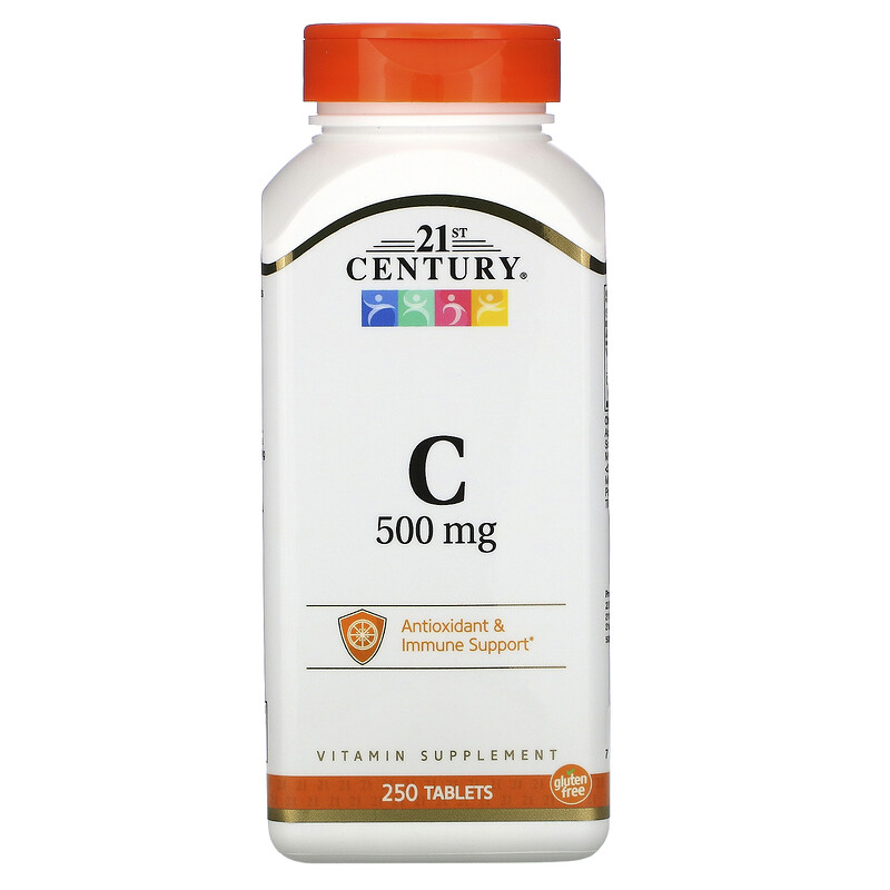 21st Century витамин C 500 мг 250 таблеток