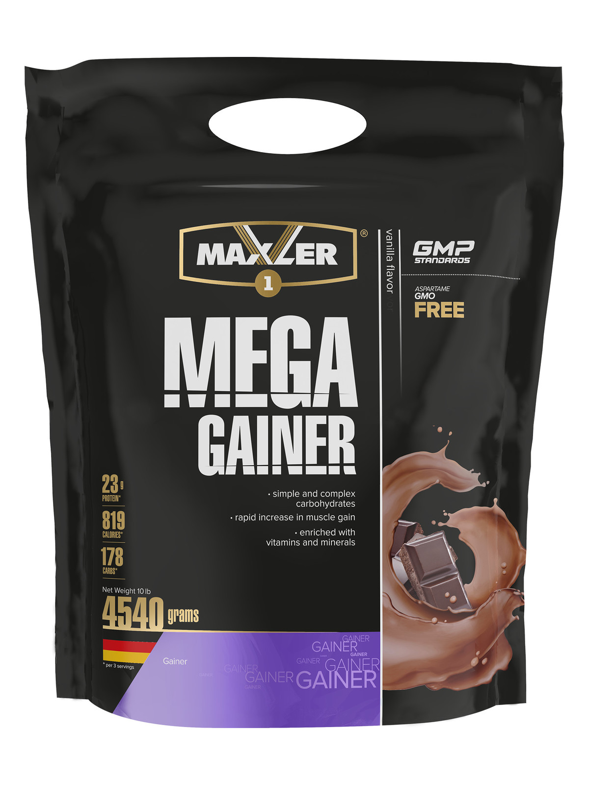 Maxler Mega Gainer 4540 грамм