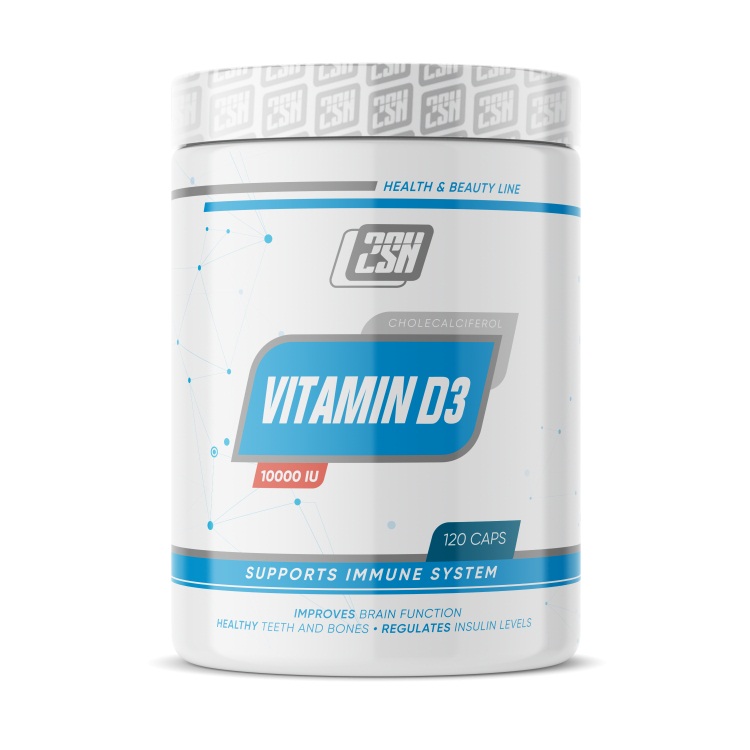 2SN Vitamin D3 125 мкг (10000 МЕ) 120 капсул