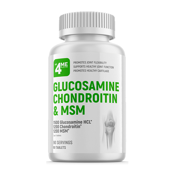 All 4ME Nutrition Glucosamine Chondroitin & MSM 90 таблеток
