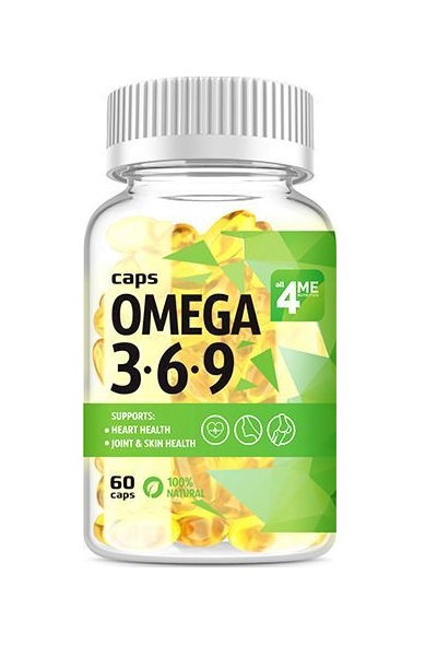 4Me Nutrition Omega 3-6-9 60 капсул