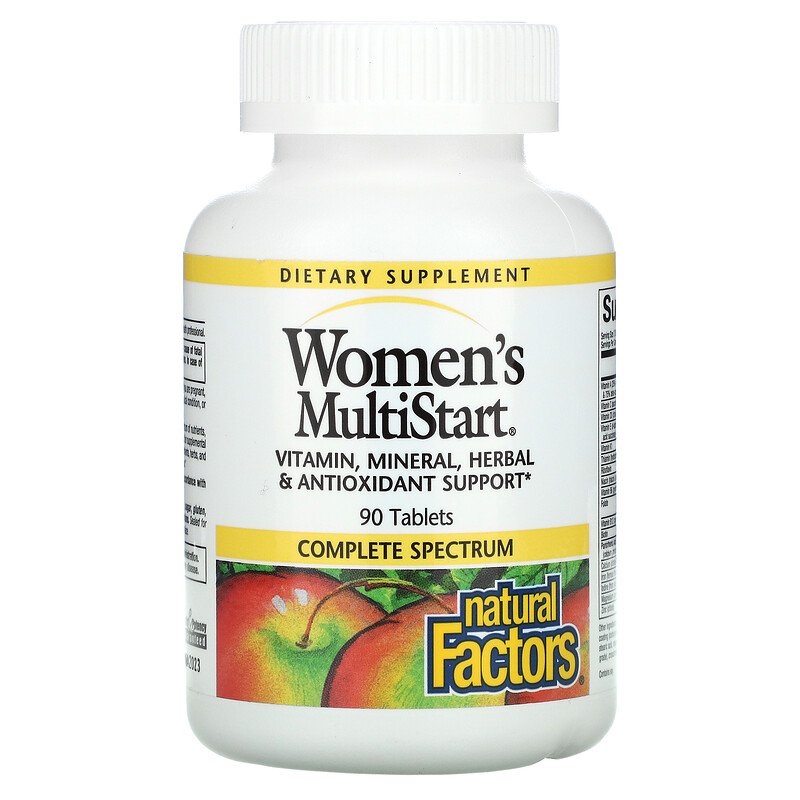Natural Factors Women's MultiStart 90 таблеток