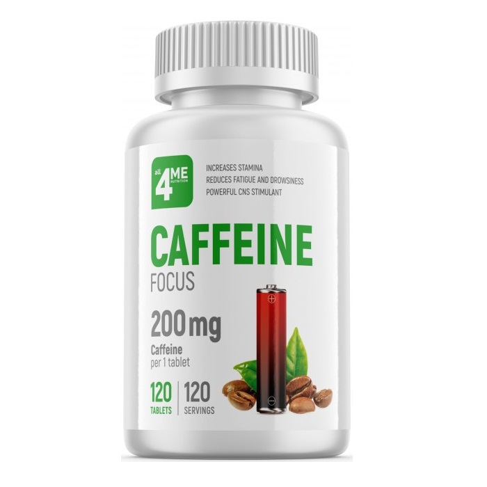 All 4ME Nutrition Caffeine 200 мг 60 таблеток