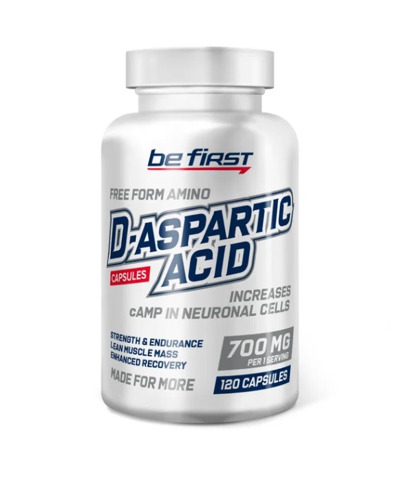 Be First D-Aspartic Acid 120 капсул