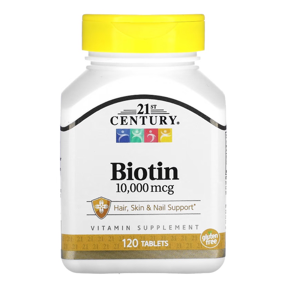 21st Century Biotin 10000 мкг 120 таблеток