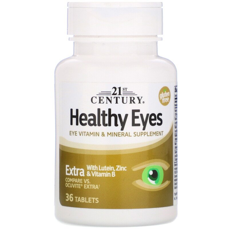 21st Century Healthy Eyes Extra 36 таблеток