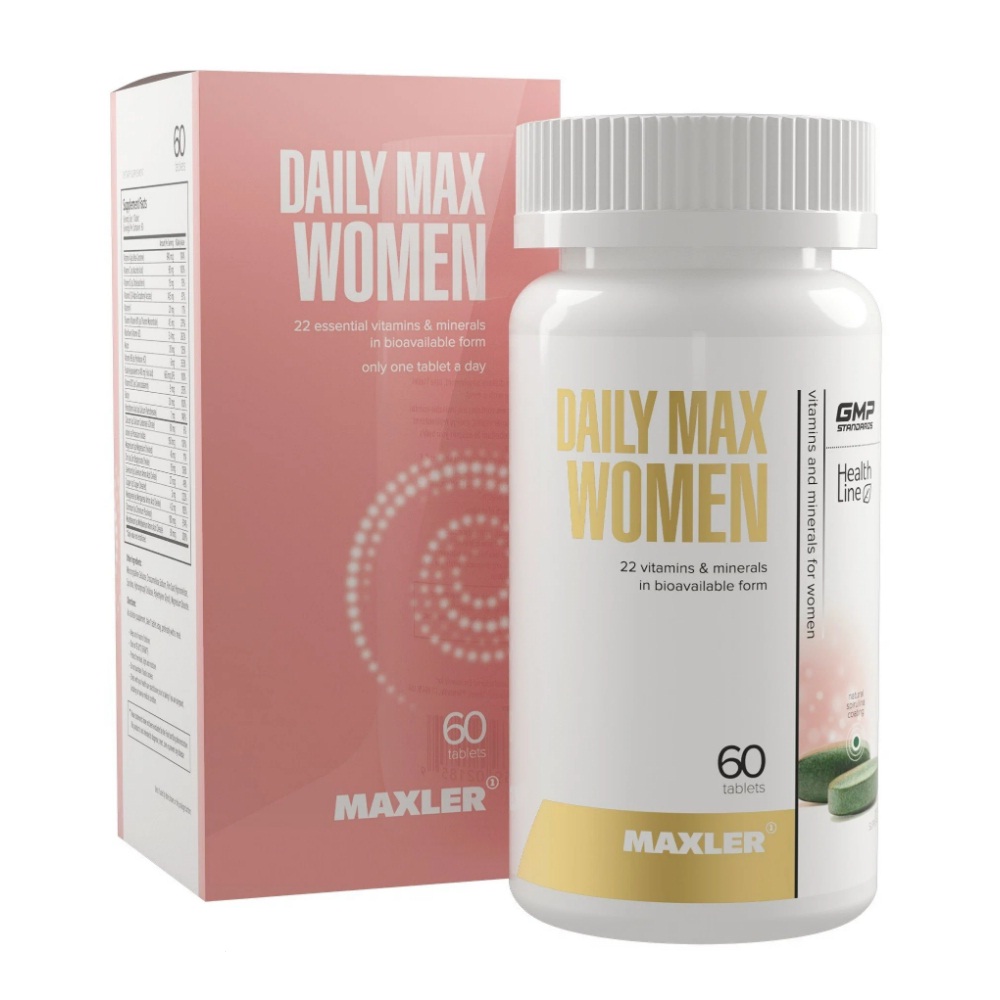 Maxler Daily Max Women 60 таблеток