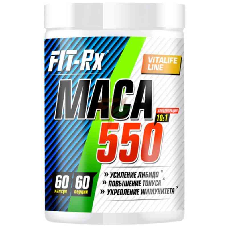 Fit-RX Maca Extract (10:1) 60 капсул по 550 мг.