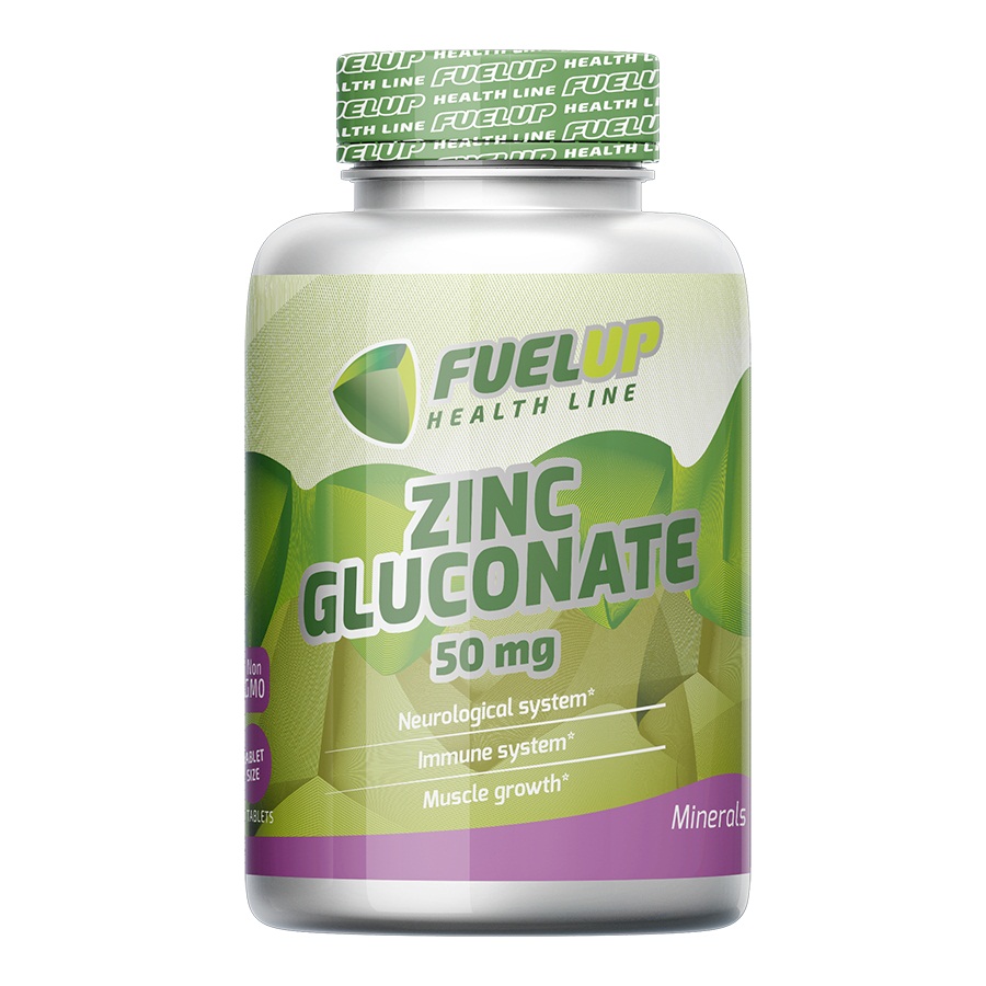 FuelUp Zinc Gluconate 50 мг 250 таблеток