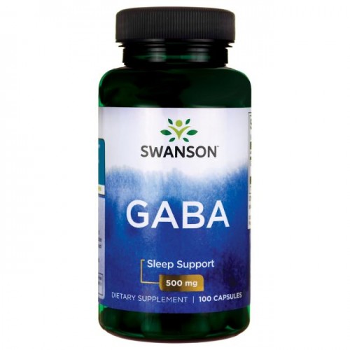 Swanson Gaba High Protency 500 мг 100 капсул