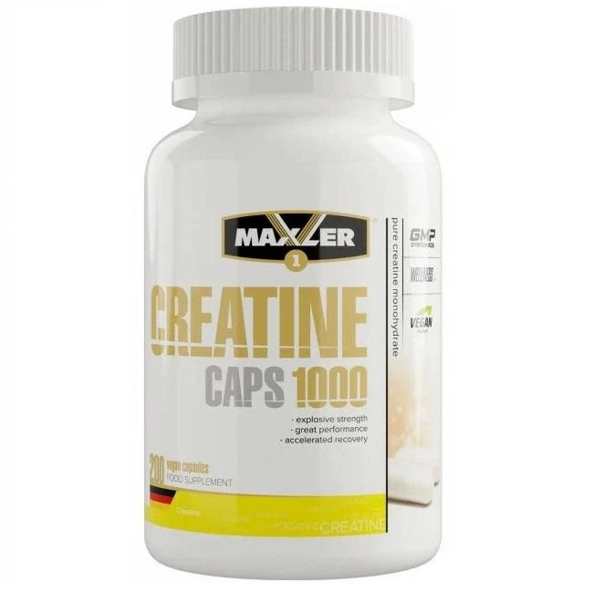 Maxler Creatine caps 1000 (200 капсул)