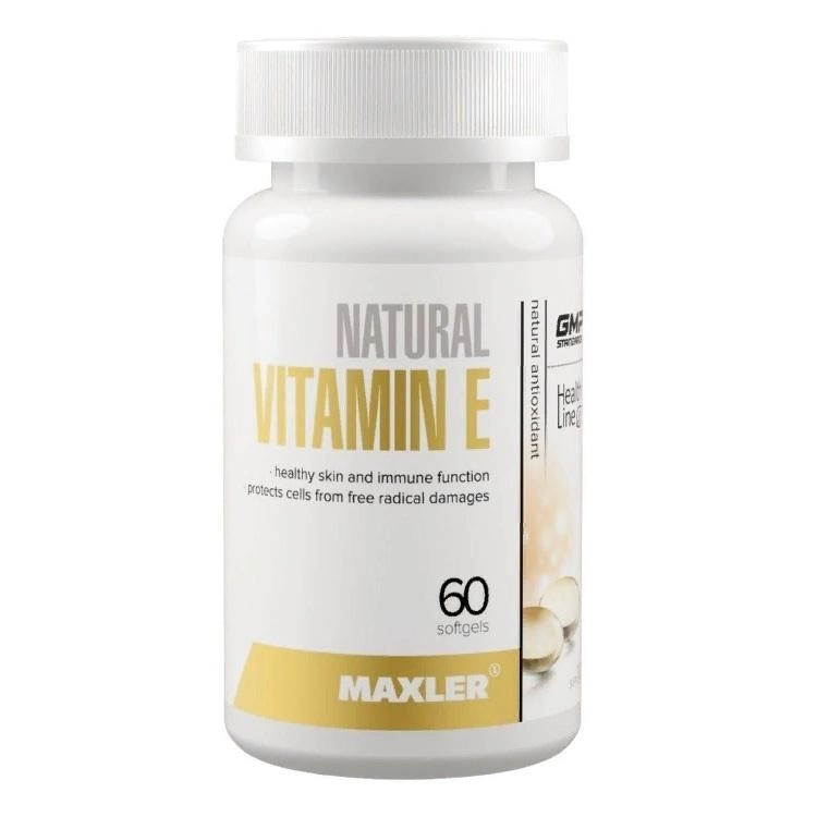 Maxler Vitamin E Natural form 150 мг 60 капсул