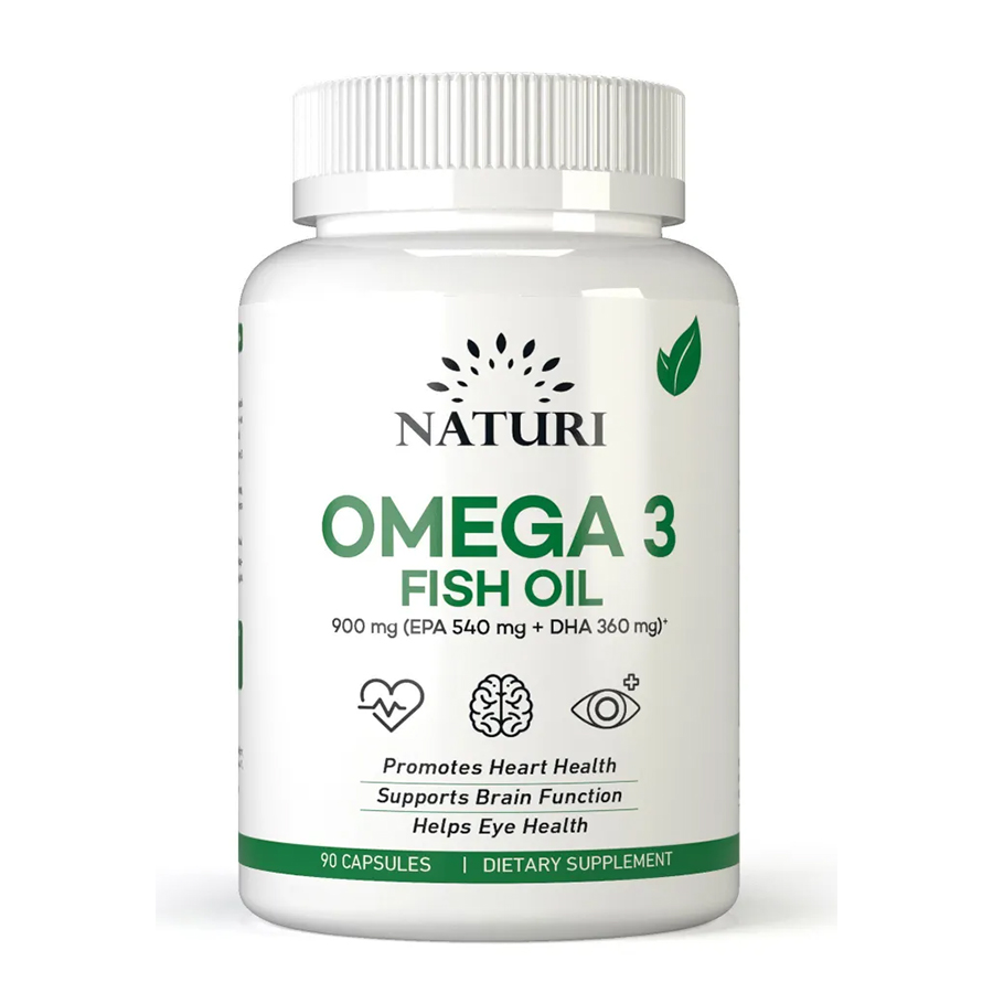 Naturi Omega 3 Fish Oil 90 капсул
