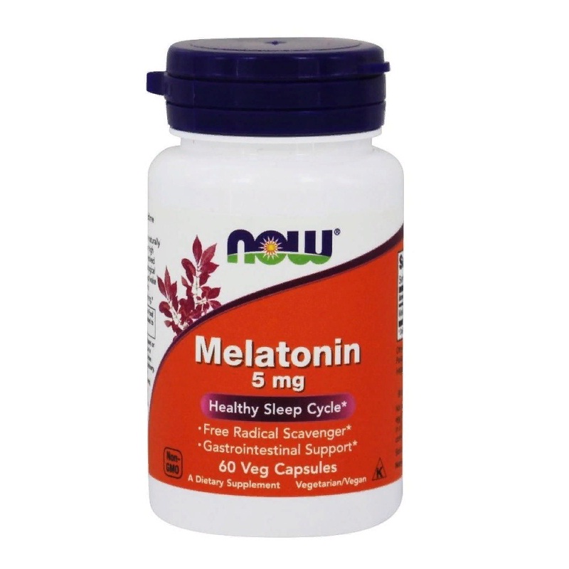 NOW Melatonin 5 мг 120 капсул