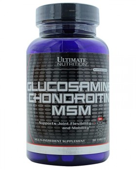 Ultimate Nutrition Glucosamine-Chondroitin-MSM 90 капсул