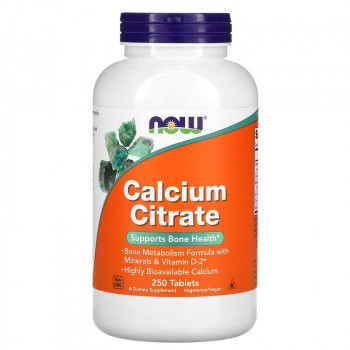 NOW Calcium Citrate Pure Powder 227 грамм
