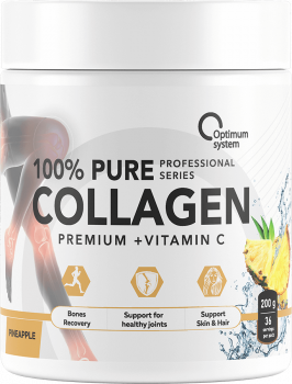 Optimum System 100% Pure Collagen Powder 200 грамм