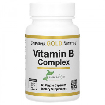 California Gold Nutrition Vitamin B Complex 60 . 