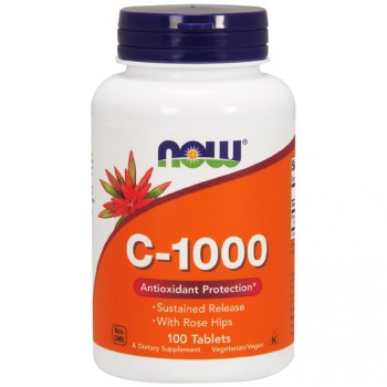 Now Foods C-1000 with 100mg Bioflavonoids 100 вег. капсул
