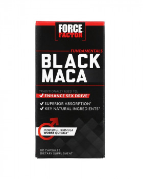 Force Factor Black Maca 60 капсул