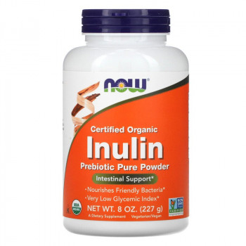 Now Foods Inulin Prebiotic Pure Powder 227 грамм