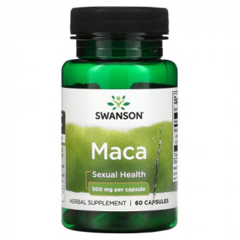 Swanson Maca 500 мг 4:1 60 капсул