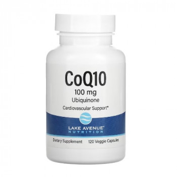 Lake Avenue Nutrition CoQ10 100 мг 120 вег. капсул