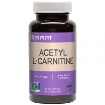 MRM Acetyl-L-Carnitine 60 вег. капсул по 500мг.