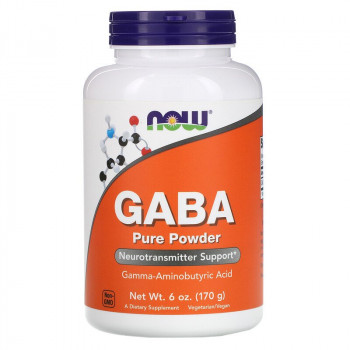 Now Foods GABA Pure Powder 170 грамм