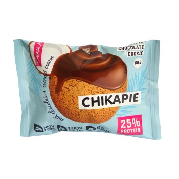 Chikalab Chikapie Глазированные высокобелковые печенья с начинкой 60 грамм