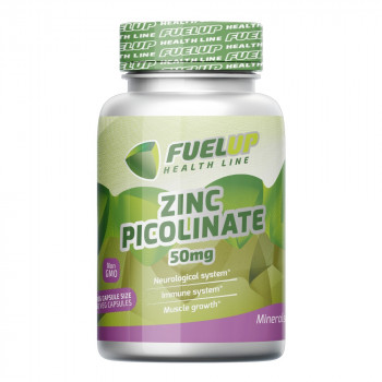 FuelUp Zinc Picolinate 50мг 120 вег. капсул