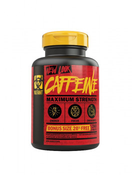 Mutant Core Series Caffeine 240 таблеток по 200 мг.