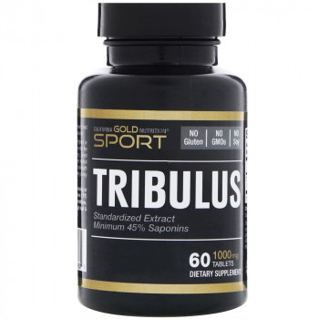 California Gold Nutrition SPORT Tribulus 1000 мг 60 таблеток