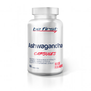 Be First Ashwagandha 590 мг. 90 капсул