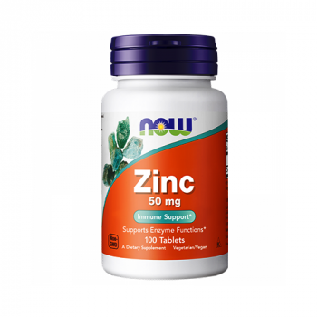 Now Zinc Gluconate 50 мг 100 таблеток